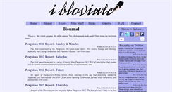 Desktop Screenshot of ibloviate.org