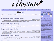 Tablet Screenshot of ibloviate.org